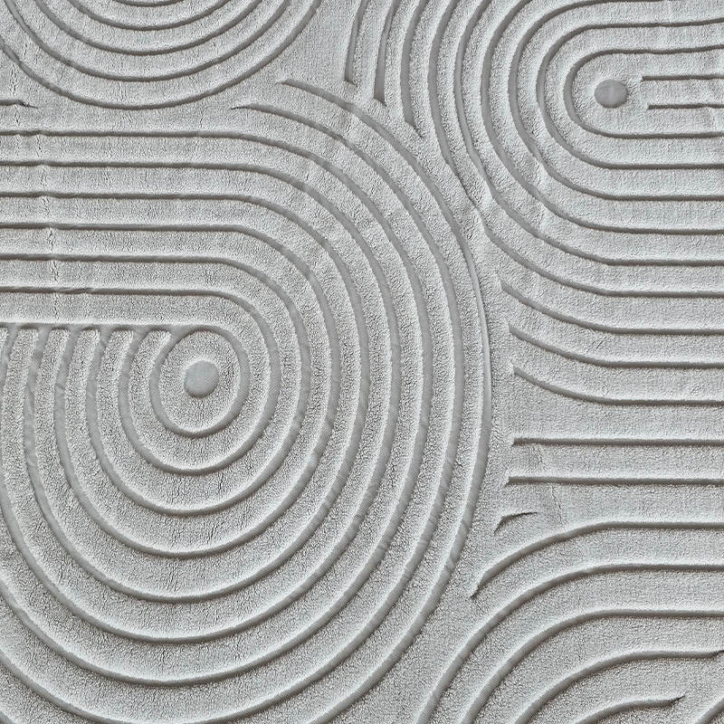 Jacquard cotton velvet