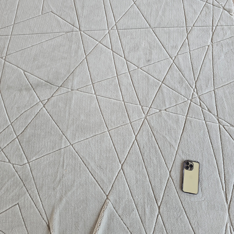 Jacquard cotton velvet