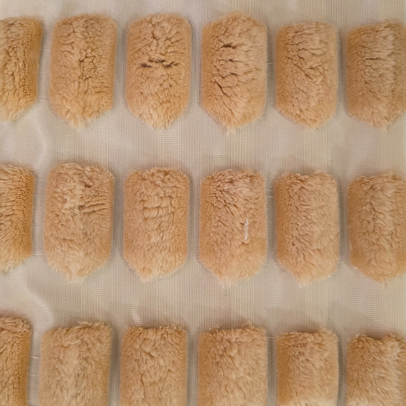 Jacquard cotton velvet