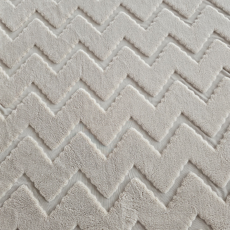 Jacquard cotton velvet