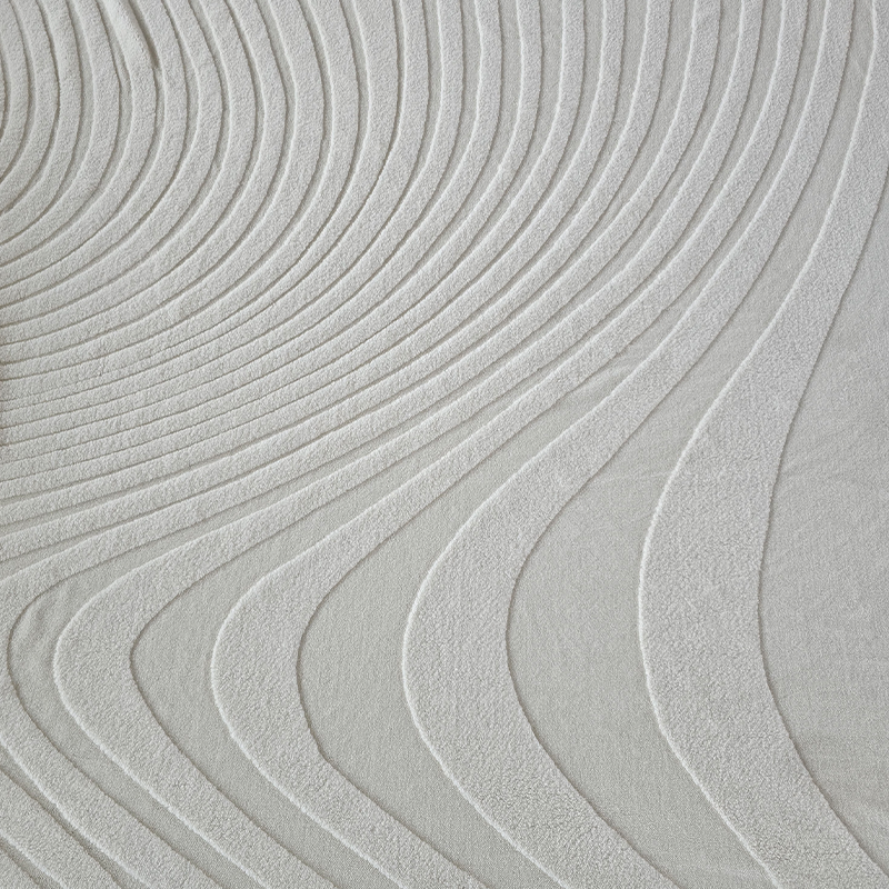 Jacquard cotton velvet