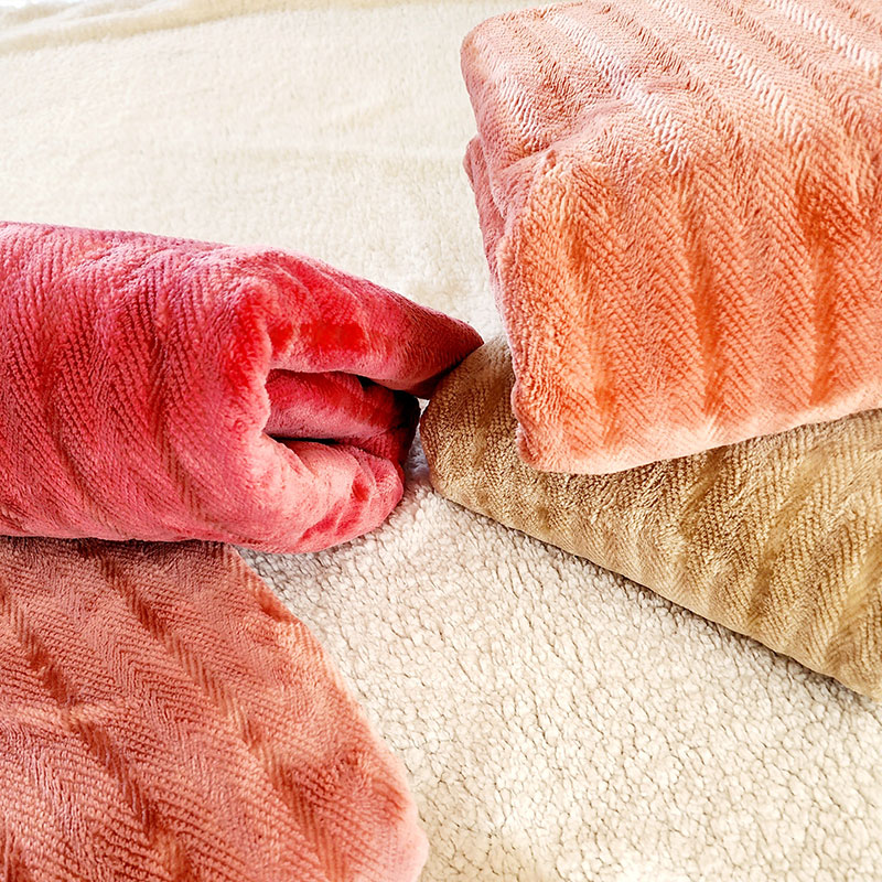 AB yarn jacquard flannel